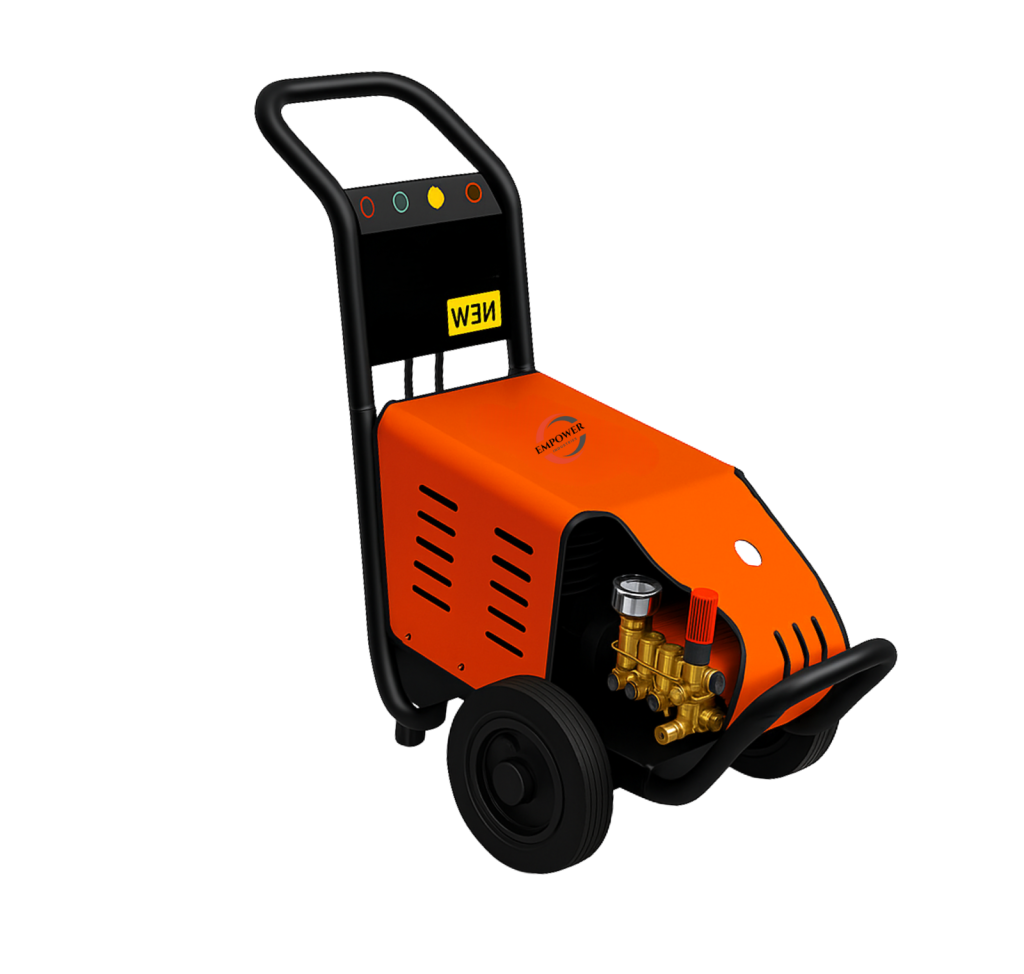 Empower Industries E-JET 180 high pressure jet cleaning machine for industrial and commercial cleaning