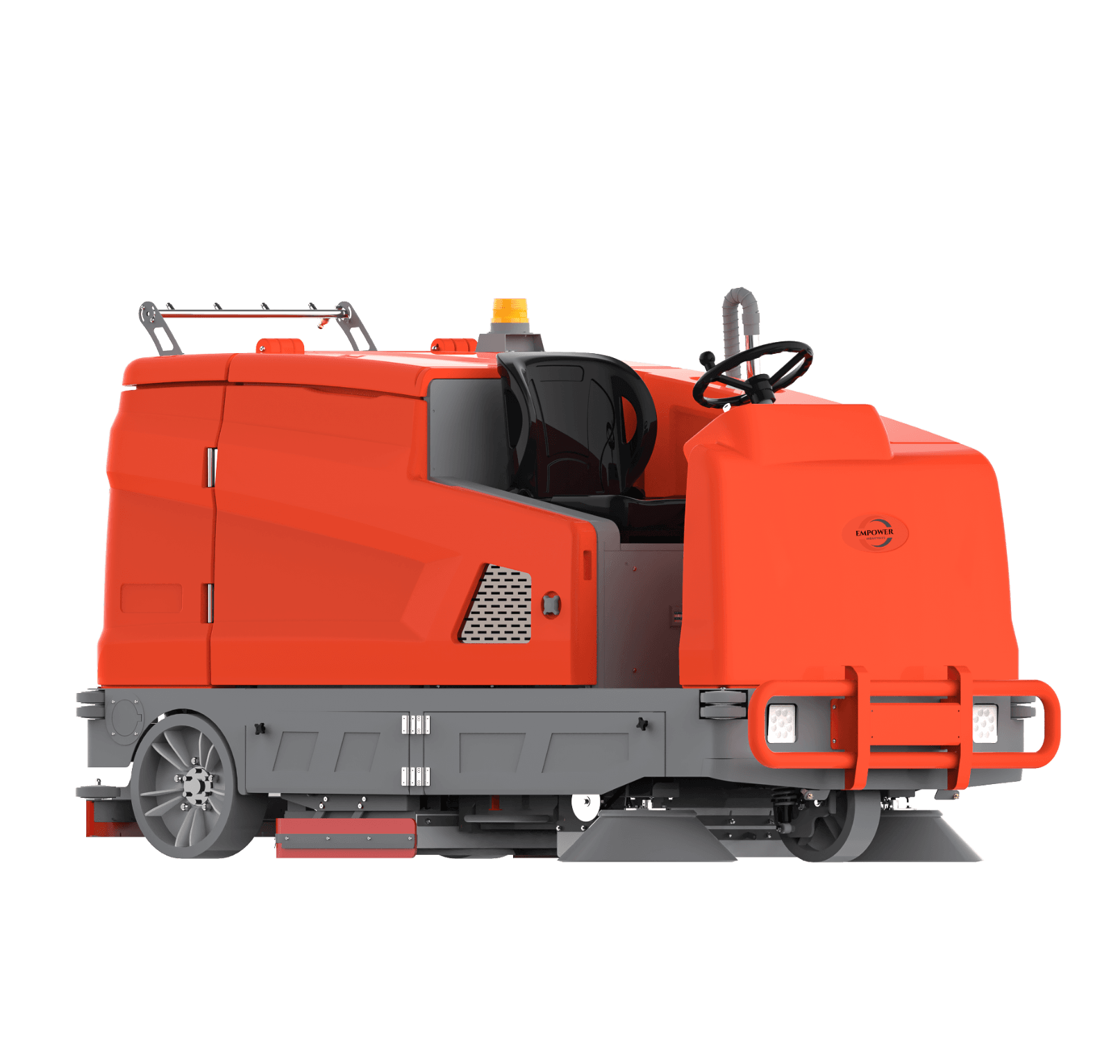 Scrubber Cum Sweeper