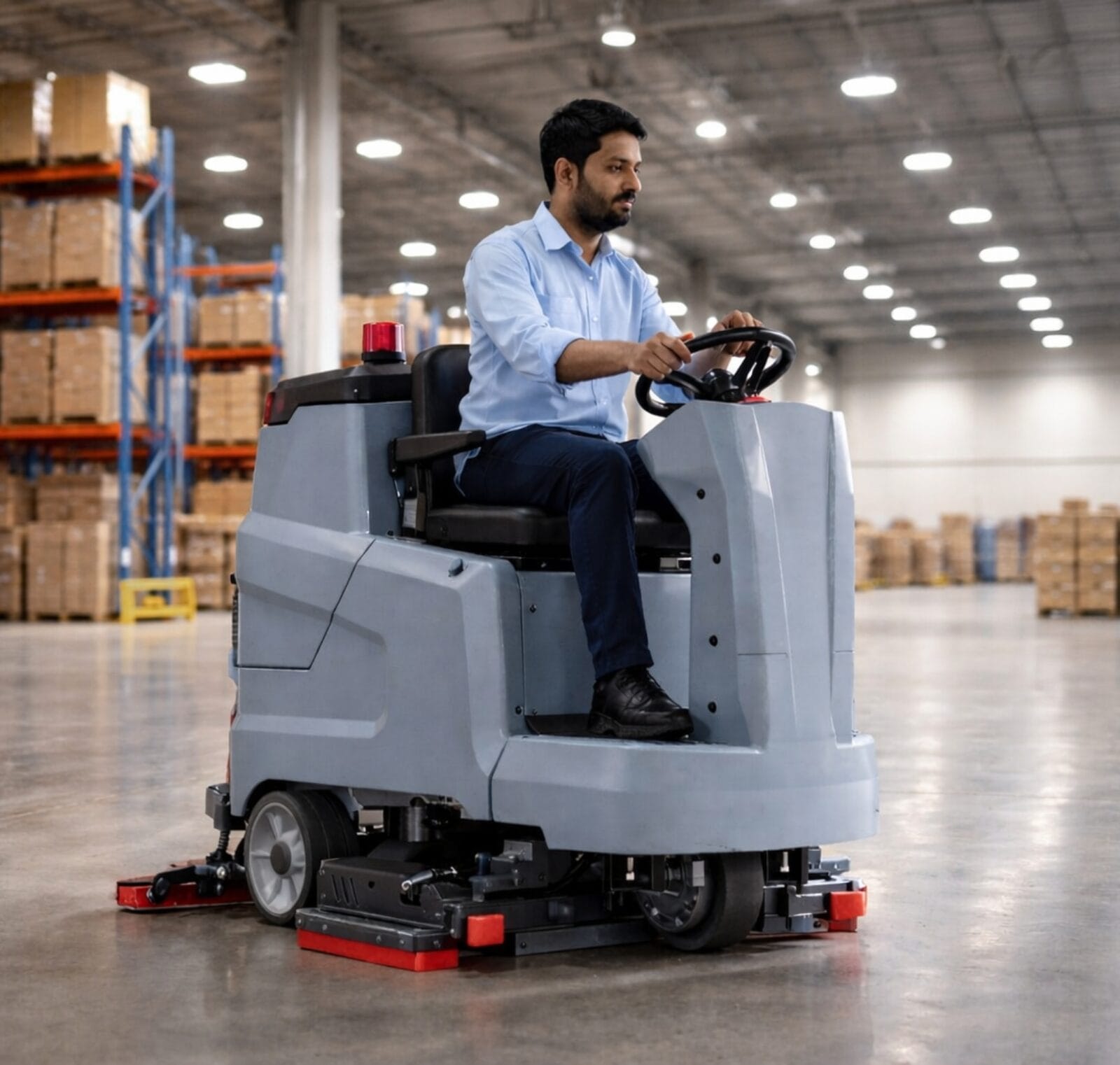 Empower Industries Floor Scrubber Operator