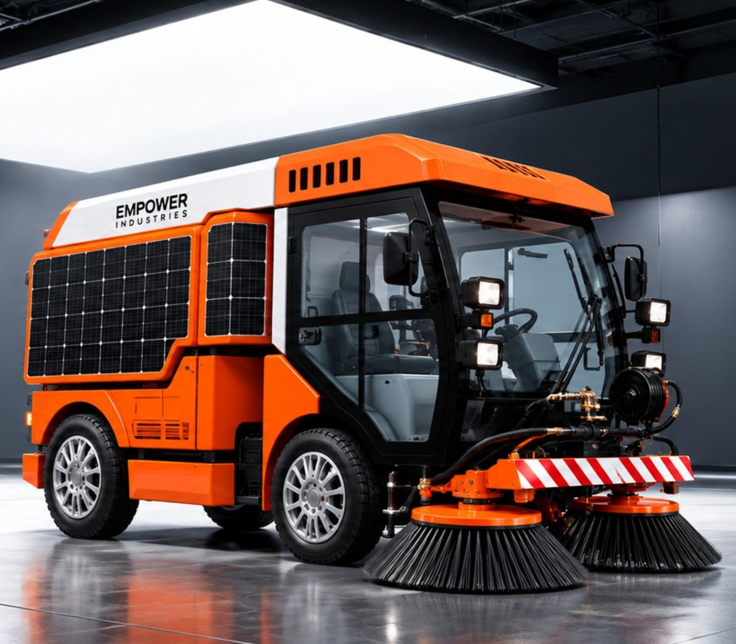 Empower Industries High-Performance Road Sweeper